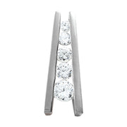 18K White Gold 1 ct tw Fashion Diamond Pendant