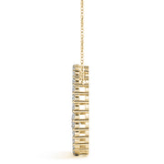 18K Yellow Gold 1 ct tw Fashion Diamond Pendant