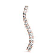 18K Rose Gold 1 ct tw Fashion Diamond Pendant