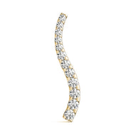 18K Yellow Gold 1 ct tw Fashion Diamond Pendant