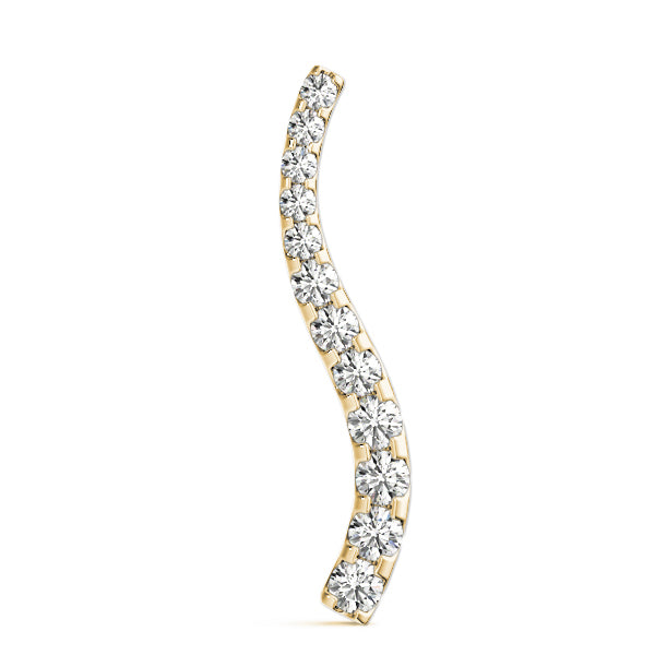 18K Yellow Gold 1 ct tw Fashion Diamond Pendant