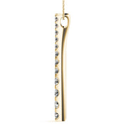 14K Yellow Gold 1 ct tw Fashion Diamond Pendant