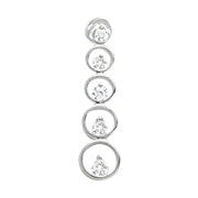 Platinum 1 ct tw Fashion Diamond Pendant