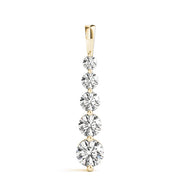 14K Yellow Gold 1 ct tw Fashion Diamond Pendant