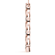 14K Rose Gold 1 ct tw Fashion Diamond Pendant