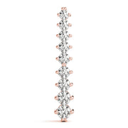 18K Rose Gold 1 ct tw Fashion Diamond Pendant