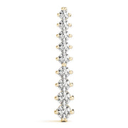 14K Yellow Gold 1 ct tw Fashion Diamond Pendant
