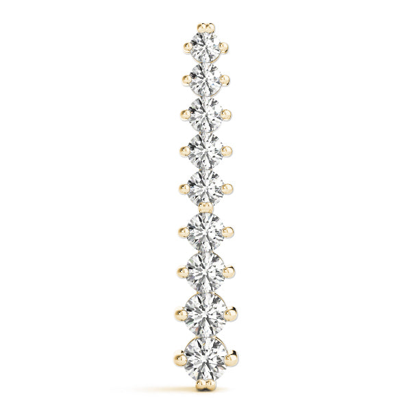 14K Yellow Gold 1 ct tw Fashion Diamond Pendant