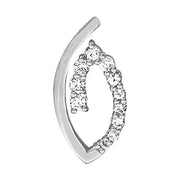 18K White Gold 1 ct tw Fashion Diamond Pendant