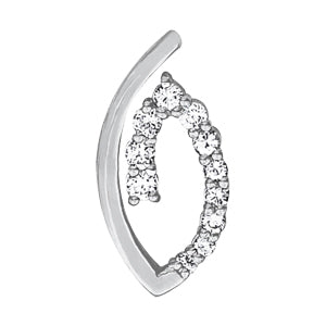 18K White Gold 1 ct tw Fashion Diamond Pendant