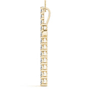 18K Yellow Gold 1 ct tw Fashion Diamond Pendant