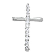18K White Gold 1 ct tw Fashion Diamond Pendant