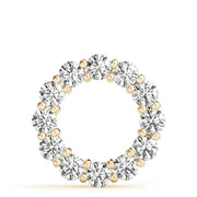 14K Yellow Gold 3 ct tw Fashion Diamond Pendant