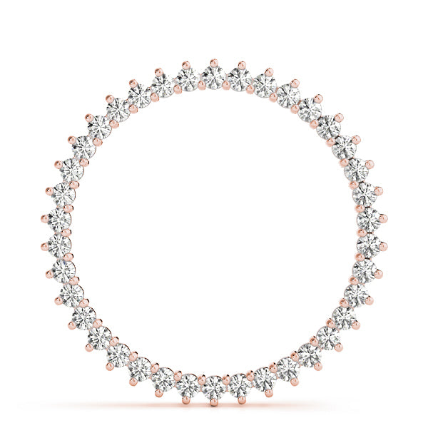 18K Rose Gold 1/2 ct tw Fashion Diamond Pendant