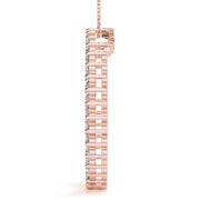 14K Rose Gold 1/2 ct tw Fashion Diamond Pendant