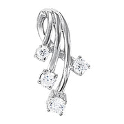 Platinum 1 ct tw Fashion Diamond Pendant