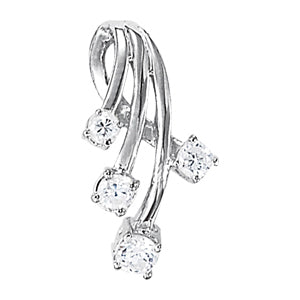 Platinum 1 ct tw Fashion Diamond Pendant