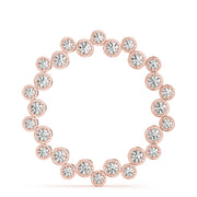 18K Rose Gold 1 ct tw Fashion Diamond Pendant