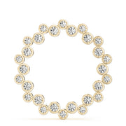 18K Yellow Gold 1 ct tw Fashion Diamond Pendant