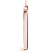 18K Rose Gold 7/8 ct tw Fashion Diamond Pendant