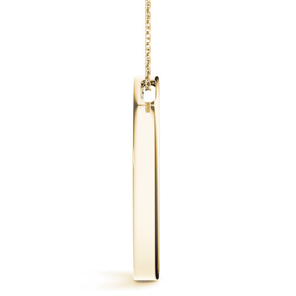 14K Yellow Gold 1 ct tw Fashion Diamond Pendant