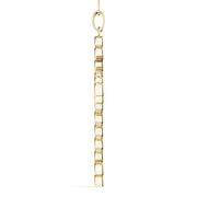 18K Yellow Gold 1 ct tw Fashion Diamond Pendant