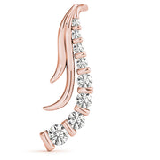 14K Rose Gold 1 ct tw Fashion Diamond Pendant