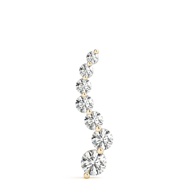 18K Yellow Gold 1 ct tw Fashion Diamond Pendant