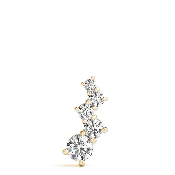 18K Yellow Gold 1 ct tw Fashion Diamond Pendant