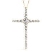 14K Yellow Gold 1 ct tw Fashion Diamond Pendant