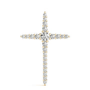18K Yellow Gold 1 ct tw Fashion Diamond Pendant