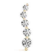 14K Yellow Gold 1 ct tw Fashion Diamond Pendant