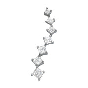 Platinum 1 1/2 ct tw Fashion Diamond Pendant