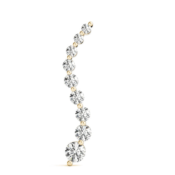 14K Yellow Gold 1/4 ct tw Fashion Diamond Pendant