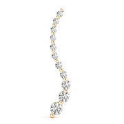 18K Yellow Gold 1 ct tw Fashion Diamond Pendant