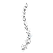 Platinum 1 ct tw Fashion Diamond Pendant