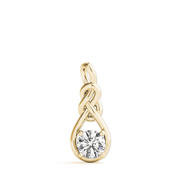 14K Yellow Gold 1 ct tw Fashion Diamond Pendant