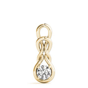 14K Yellow Gold 1 ct tw Fashion Diamond Pendant