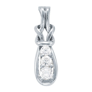 Platinum 1/2 ct tw Fashion Diamond Pendant