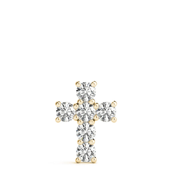 14K Yellow Gold 1 ct tw Fashion Diamond Pendant