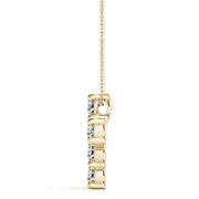 18K Yellow Gold 1 ct tw Fashion Diamond Pendant