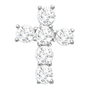 18K White Gold 1 ct tw Fashion Diamond Pendant