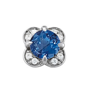 Platinum 1 1/8 ct tw Halo Diamond Pendant