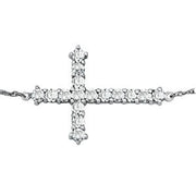14K White Gold 1 ct tw Fashion Diamond Pendant