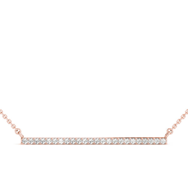 14K Rose Gold 5/8 ct tw Fashion Diamond Pendant