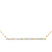 14K Yellow Gold 5/8 ct tw Fashion Diamond Pendant