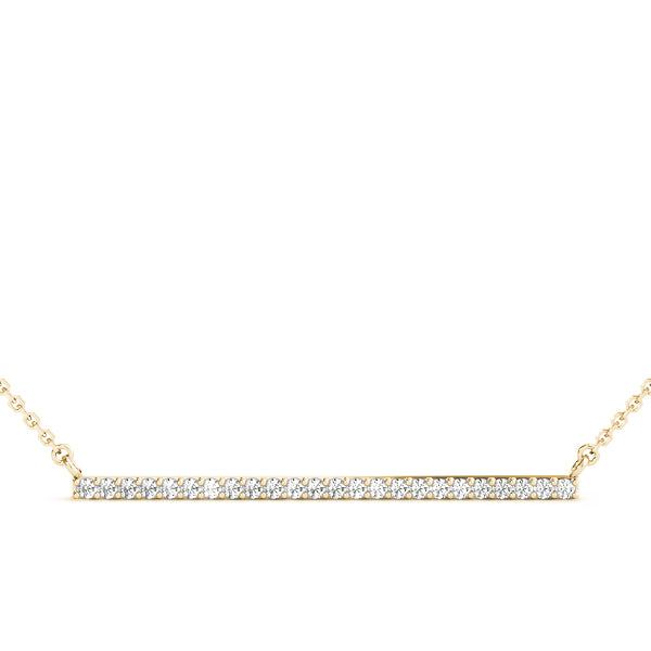 14K Yellow Gold 5/8 ct tw Fashion Diamond Pendant