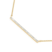 14K Yellow Gold 5/8 ct tw Fashion Diamond Pendant