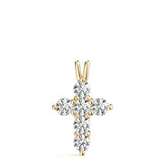 18K Yellow Gold 1/2 ct tw Fashion Diamond Pendant