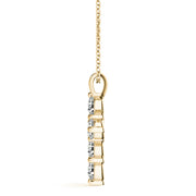 18K Yellow Gold 1/2 ct tw Fashion Diamond Pendant